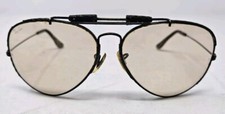 B L Ray Ban Bausch Lomb Braided Leather Brown Sunglasses Glasses Vintage