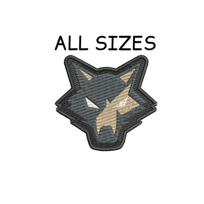 #ad Tactical Wolf Patch Embroidered Iron on Applique Military Veteran Wildlife DIY $5.95