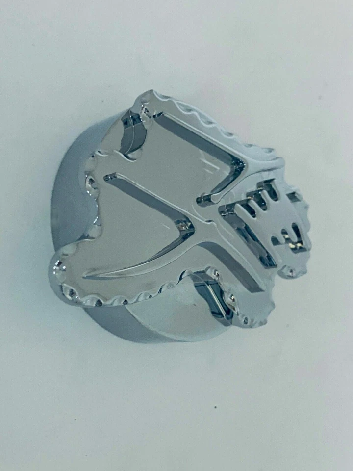 CUBIERTA SENSOR SPEEDO LOGO KANJI 3D CROMO HAYABUSA PARA SUZUKI HAYABUSA 2001 Foto 2 de 4