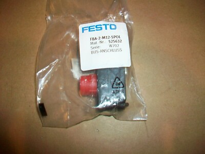 Festo FBA-2-M12-5POL Bus Connection 525632  NEW IN BAG