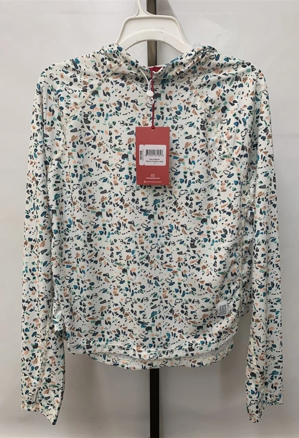 Topo Design Women's Waterproof River Hoodie Natural Terrazzo X-Small or Large
Opens in a new window