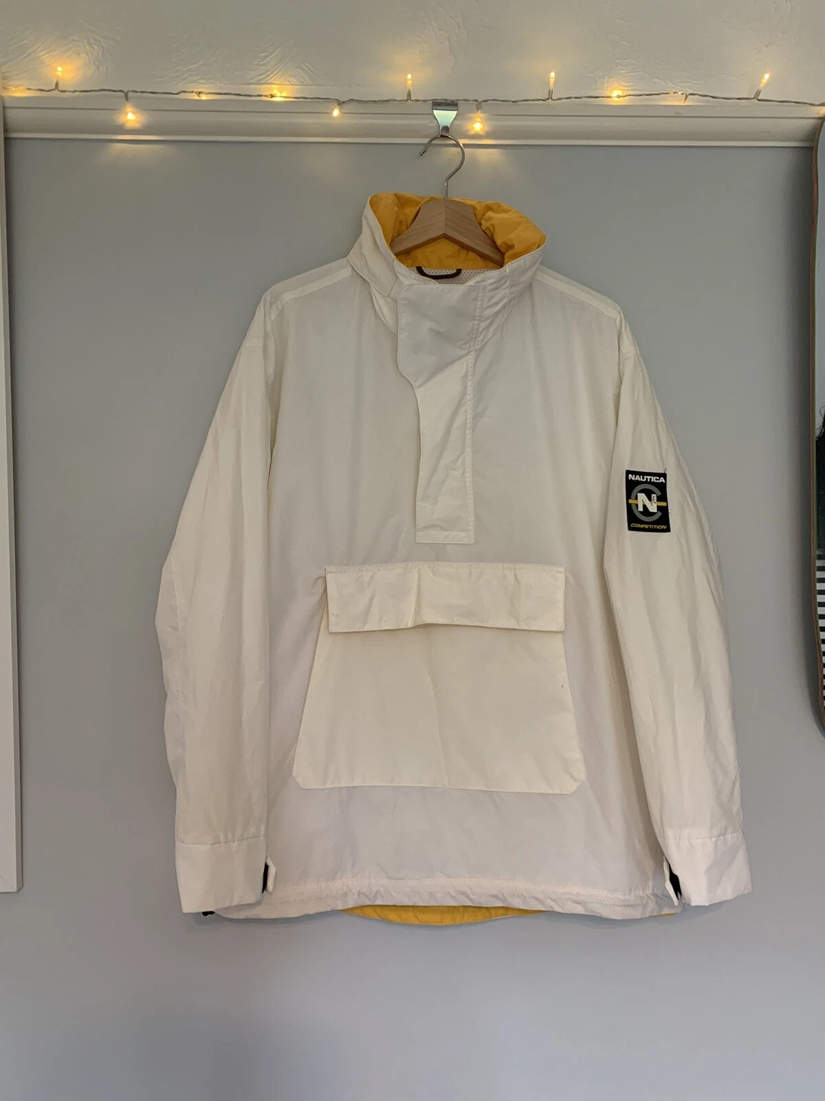 Nautica Yellow & White Anorak Size M