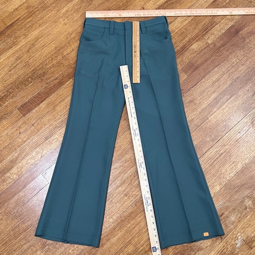 Pantalones De Colección Tobias Kotzin A1 Hombres 29x32 Acampanados Campana Pantalones Disco EE. UU. AÑOS 70 - Imagen 4 de 16