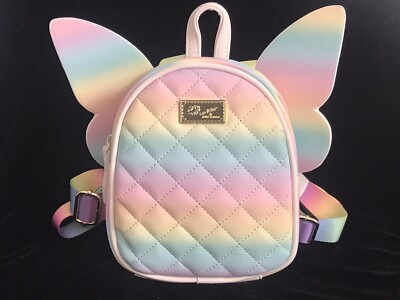 ?Luv Betsey By Betsey Johnson Quilted Mini Backpack Bag 8”H  display picture 2
