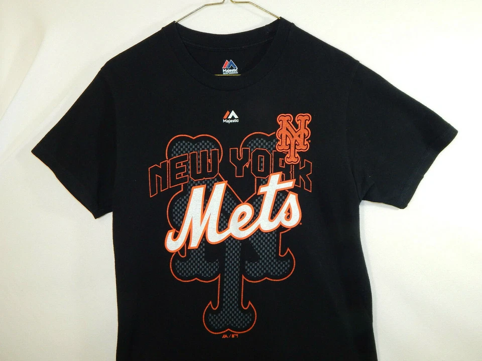 Matt Harvey New York Mets #33 MLB Baseball Black T Shirt Majestic Size SMALL S - Image 2 of 4