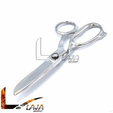 7" Tailor Fabric Scissors Dressmaker Sewing Classic Stainless Steel Sharp Silver