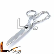 7" Tailor Fabric Scissors Dressmaker Sewing Classic Stainless Steel Sharp Silver
