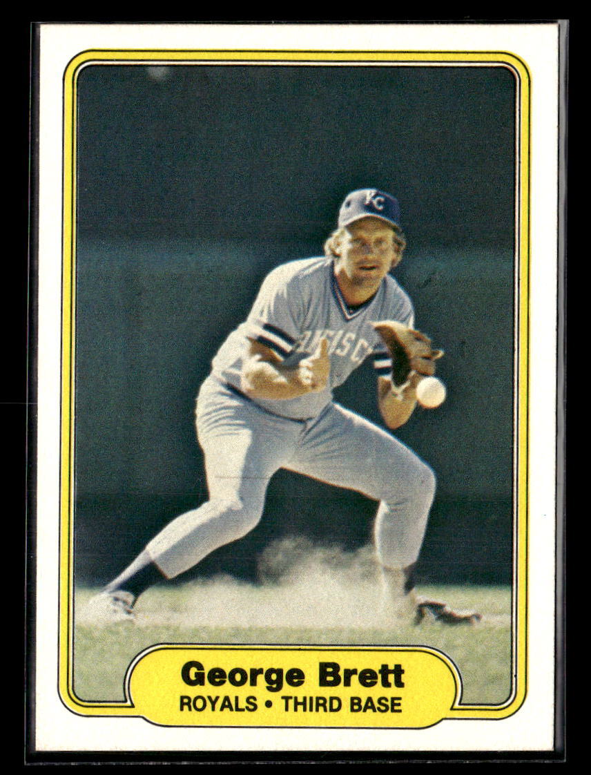 1982 Fleer #405 George Brett NM/MT+