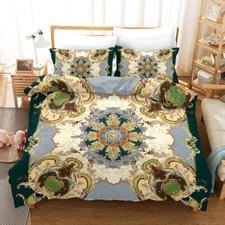 3D Retro Art Pattern Quilt Cover Set Duvet Cover Bedding Pillowcases