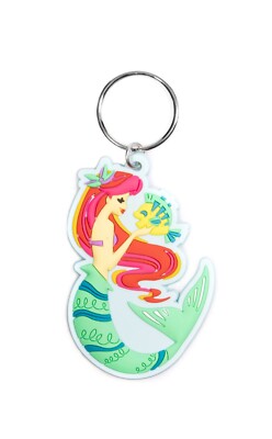 The Little Mermaid Ariel And Flounder Schlüsselanhänger Gummianhänger Keychain