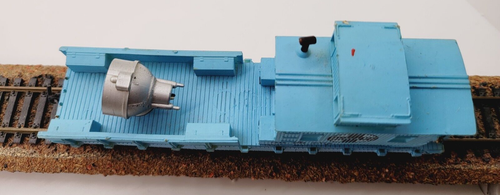 Santa Fe All the Way Caboose with Spotlight HO Scale Blue - Picture 4 of 6