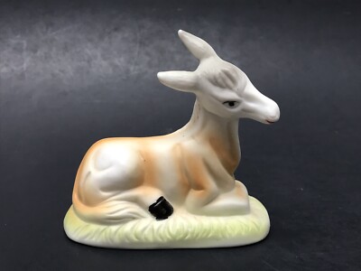 Unidentified Ceramic Nativity DONKEY Replacement Piece