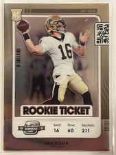 2021 Contenders Optic Ian Book Rookie Ticket RC #67 New Orleans Saints Football