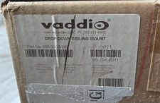 Vaddio Drop Down Ceiling Mount 535-2000-292 for PTZ camera - New in Open Box