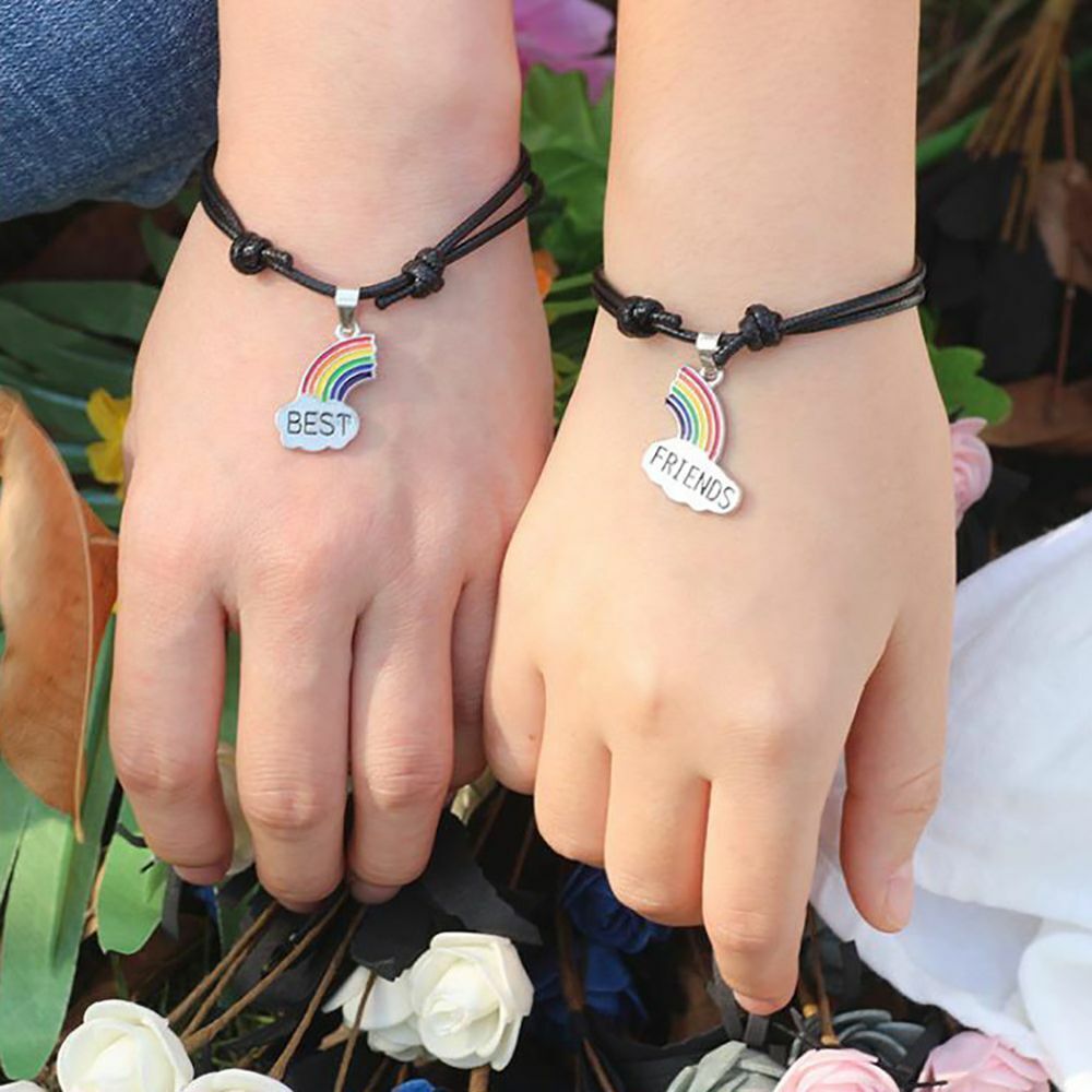 Personalised Friendship Bracelet Kids Boys Girls Name Letter Message Beads  | eBay