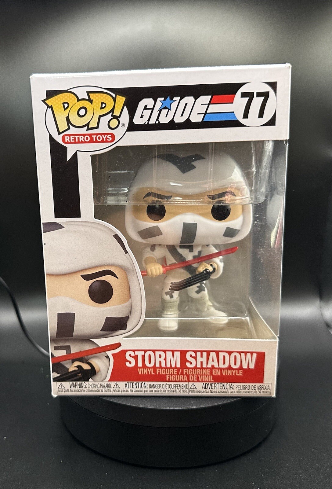 Funko Pop! Movies: G.i. Joe - Storm Shadow Vinyl Figure -Box Wear