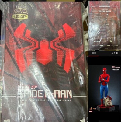 Hot Toys CMS010 Marvel Comics Spider-Man WEB (W.E.B.) 1/6 New Rare Japan