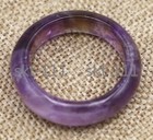 Genuine Brazil Purple amethyst Band Ring More Options Good Lucky gift 16-20mm