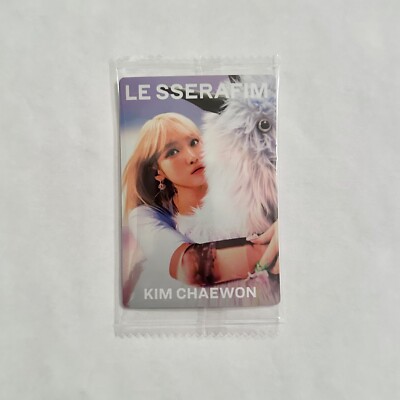 LE SSERAFIM] CRAZY JP / BANDAI Wafer benefit random sticker PC