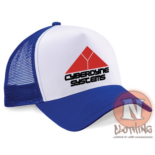 Cyberdyne Systems terminator skynet Half mesh retro trucker baseball cap hat - Picture 12 of 14