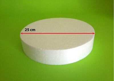 Scheibe Ø 25 cm Dummy Böden Styropor Artikel Kreative Ideen für jeden Anlass DIY