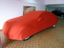 Vollgarage Car-Cover Indoor Rot mit Spiegeltaschen f&uuml;r Mercedes S-Klasse W221