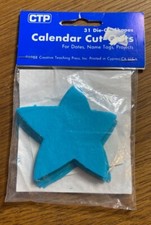 36 Paper Star Shape cutouts decorations 3  x 3  Teacher Supplies