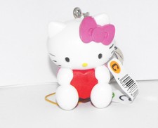 Hello Kitty Pink Bow Red Heart 2 inch Plastic...
