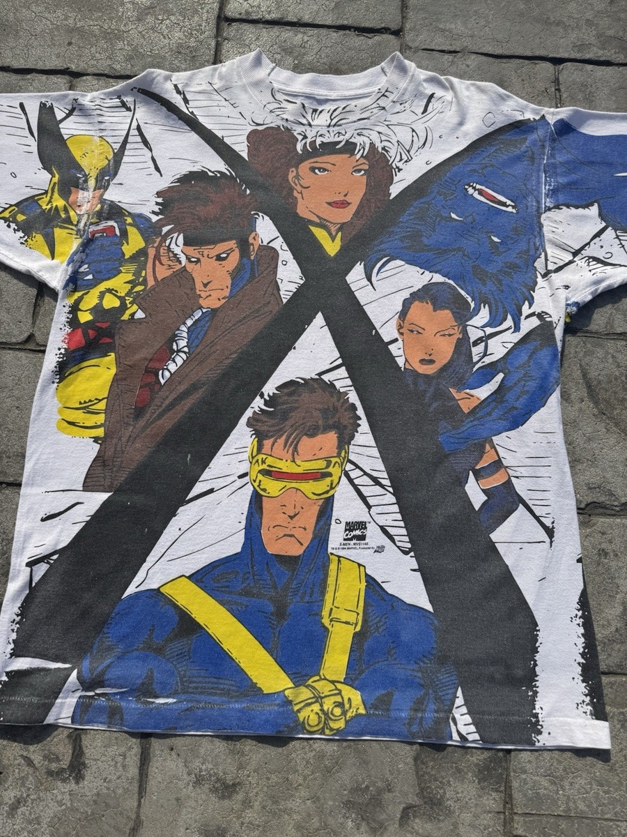Man グッズ 1994 Crunch N Munch X-Men Wolverine Shirts Kids Size Medium Mail