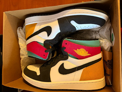 Jordan Air Jordan 1 High Zoom Air CMFT Multi-Color Leather High Top CT0978-016