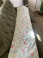 V & A Floral Duck Egg Blue Double Duvet Cover