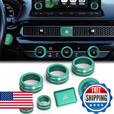 DvlynAuroa Aluminum Alloy Knob Cover Set for Honda Civic 2022-2026 CRV HRV Integ