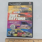 NASCAR: Dirt to Daytona (Sony PlayStation 2, 2002) Tested & Works!