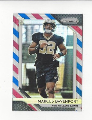 2018 Prizm Football Red White and Blue Prizm Singles - You Choose