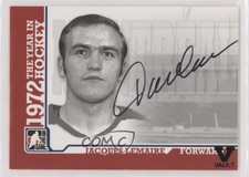 2009 ITG 1972 The Year in Hockey Vault Black Jacques Lemaire #A-JL Auto HOF 0c6