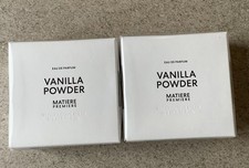 Matiere Premiere 'Vanilla Powder' Eau de Parfum Spray 2 x 6ml BNIB RRP £38 each!