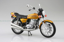for AOSHIMA FOR kawasaki 750SS For MACH IV motorcycle golden 1/12 Truck Model