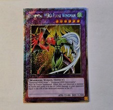 Elemental HERO Flame Wingman Platinum Secret Rare RA03-EN152