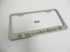 mercedes benz Chrome Metal License Plate Frame