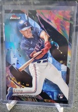 2024 Topps Finest - Uncommon Wyatt Langford #141 Sky Blue Refractor /250 (RC)