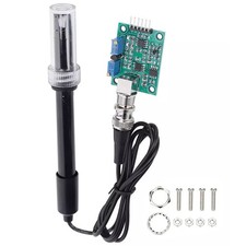 5 0.2V AC DC pH Electrode Probe BNC and pH0-14 Value Detect Sensor Module
