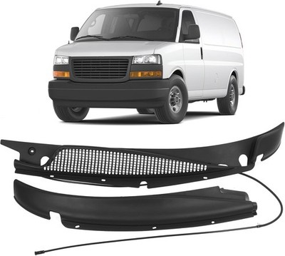 Chevy Express GMC Savana Windshield Wiper Cowl Panel Grille Left & Right