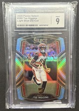 2020 Panini Select #260 Tee Higgins Light Blu...