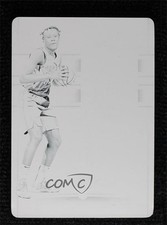 2019-20 National Treasures Printing Plate Black 1/1 Sekou Doumbouya Logoman 00d2