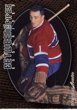 JACQUES PLANTE 2001-02 BAP Between the Pipes #136 Canadiens Hockey Card