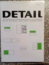 Detail Zeitschrift für Architekten + Baudetail 2 1997 Olso Wien Dachau Osaka Rom