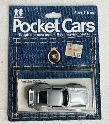 Tomy Japan Die-cast Model Pocket Cars 1982 Porsche 930 Turbo Diecast