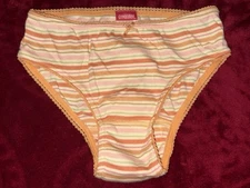 Gymboree 2004 Girl Y2K Vintage Stripes  Cotton 5 - 6  Panty Underwear Bikini