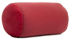  Mooshi Squish Microbead Bed Pillow, 14" x 7" - Airy Squishy Rosa Red Hot Pink
