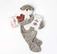 Slumberkins Otter XL Snuggler with Heart and ...
